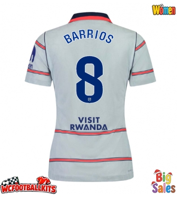 Atletico Madrid Pablo Barrios #8 Replica Third Stadium Shirt for Women 2026-27 Short Sleeve